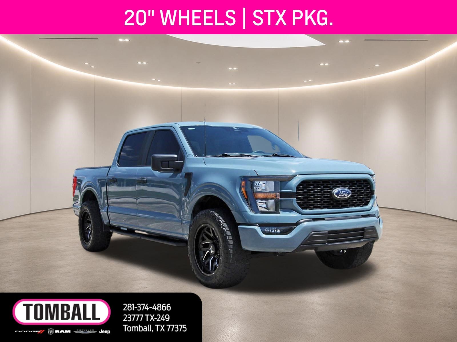 Area 51 Blue 2023 Ford F-150 Pickup Truck 4X2 Automatic