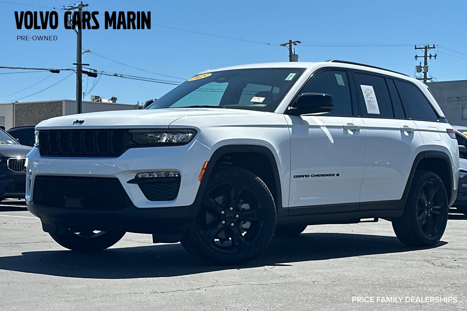 Bright White Clearcoat 2025 Jeep Grand Cherokee SUV / Crossover Four-Wheel Drive 8-Speed Automatic