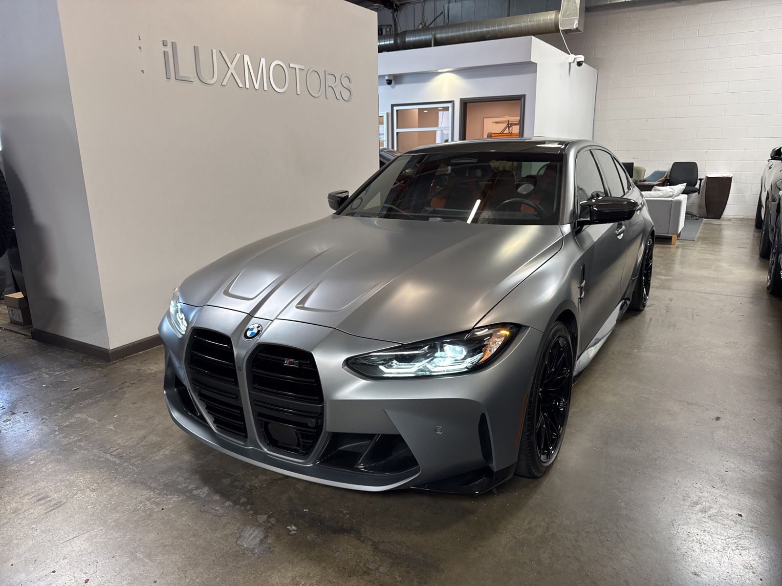 Gray 2024 BMW M3 Competition xDrive AWD Sedan All-Wheel Drive 8-Speed Automatic