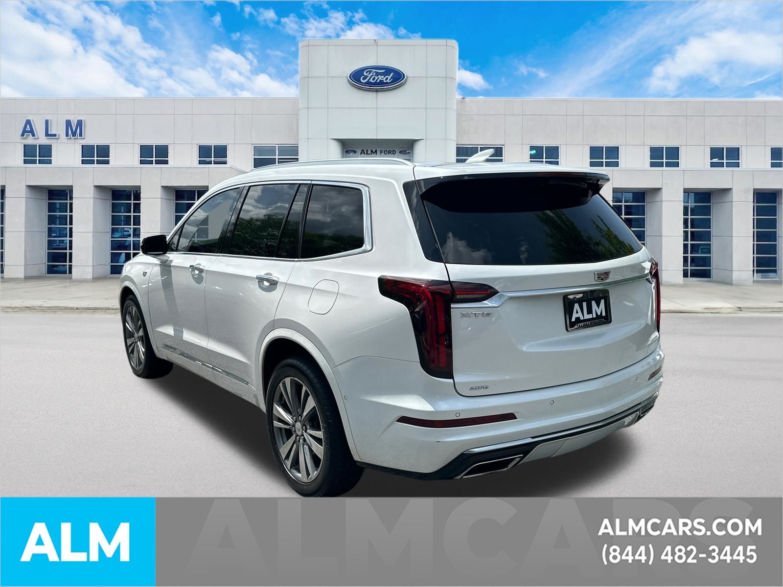 Used 2021 White Cadillac Premium Luxury image 8