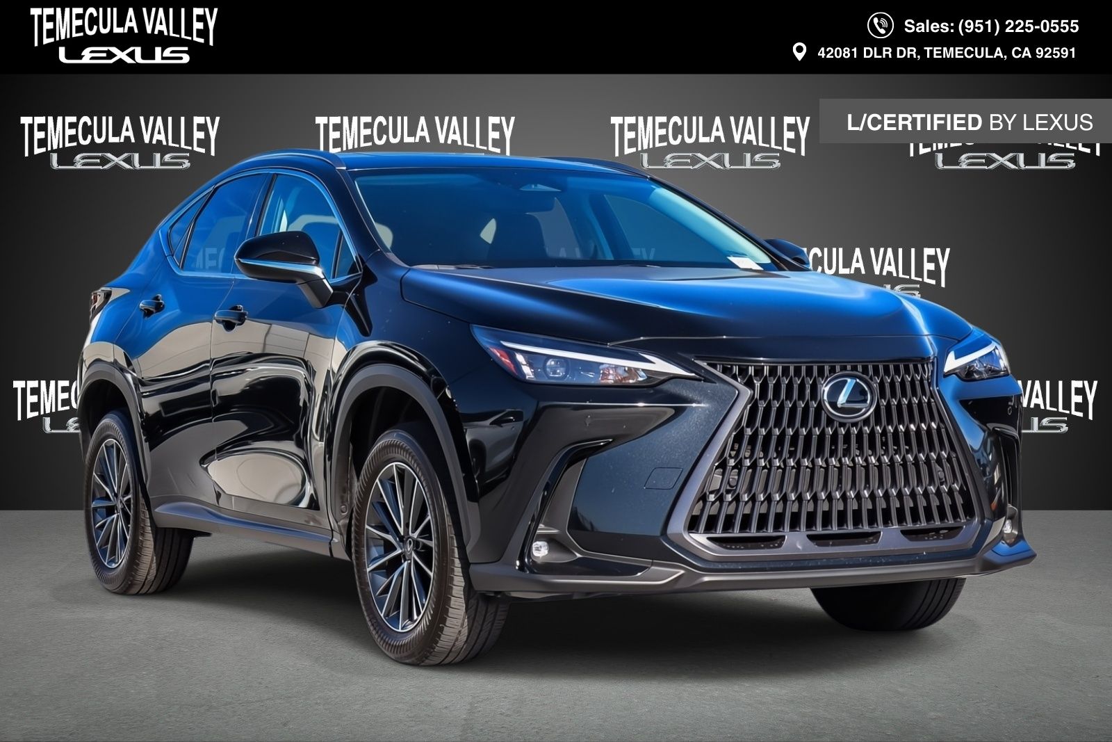 Black (Caviar) 2024 Lexus NX Hybrid SUV / Crossover All-Wheel Drive Continuously Variable Transmission