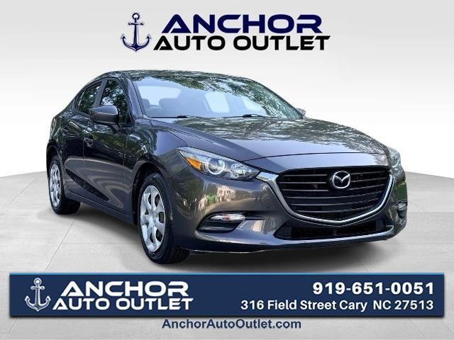 Machine Gray 2017 Mazda MAZDA3 Sedan Front-Wheel Drive 6-Speed Automatic