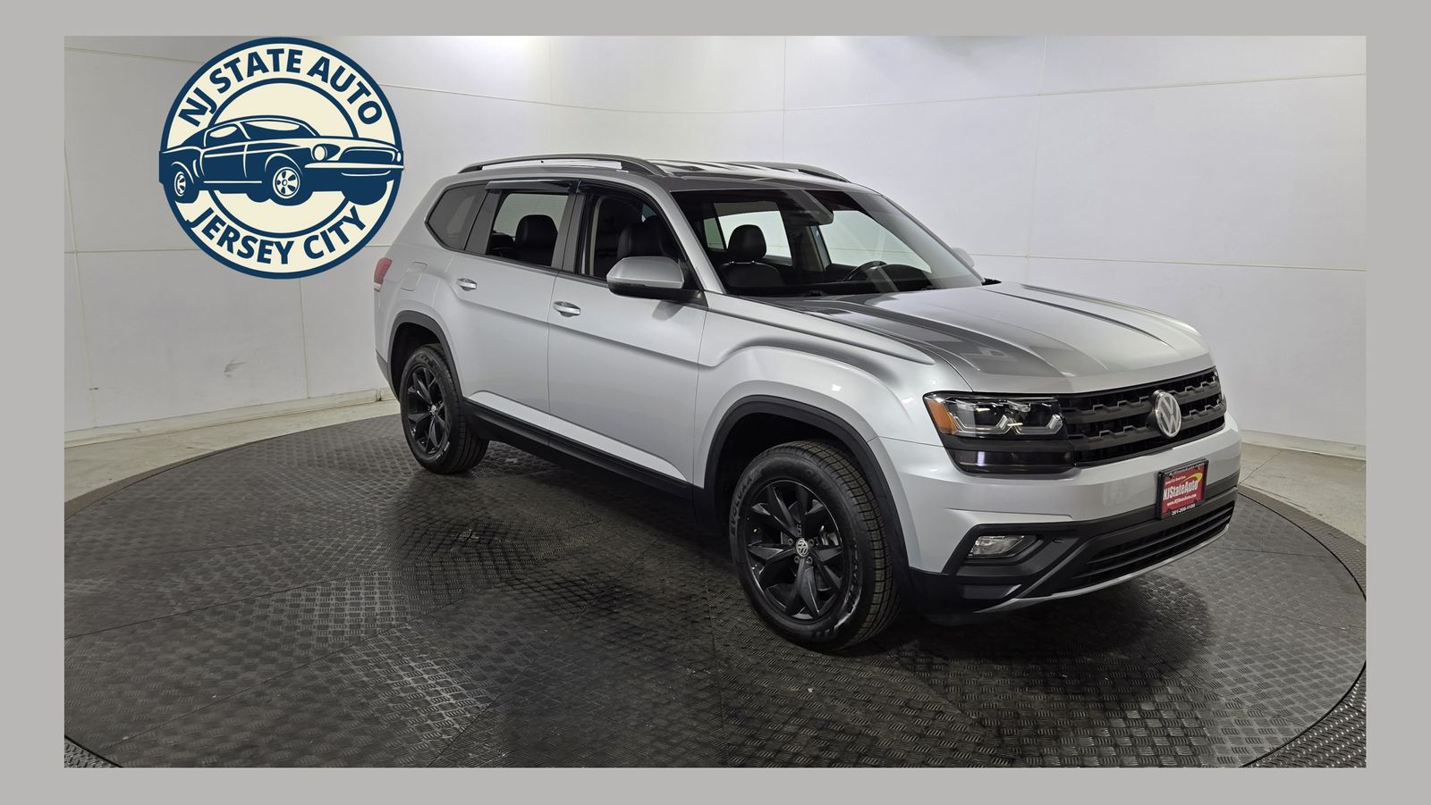 Reflex Silver Metallic 2018 Volkswagen Atlas SUV / Crossover All-Wheel Drive 8-Speed Automatic