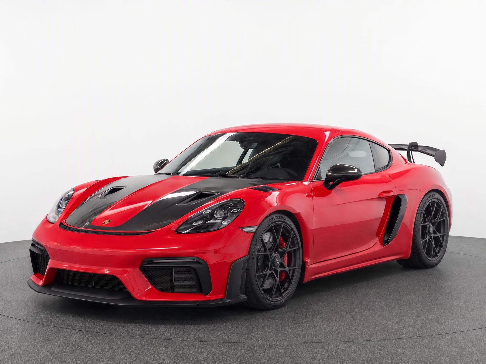 Guards Red 2025 Porsche 718 Cayman Coupe Rear-Wheel Drive 7-Speed Automatic
