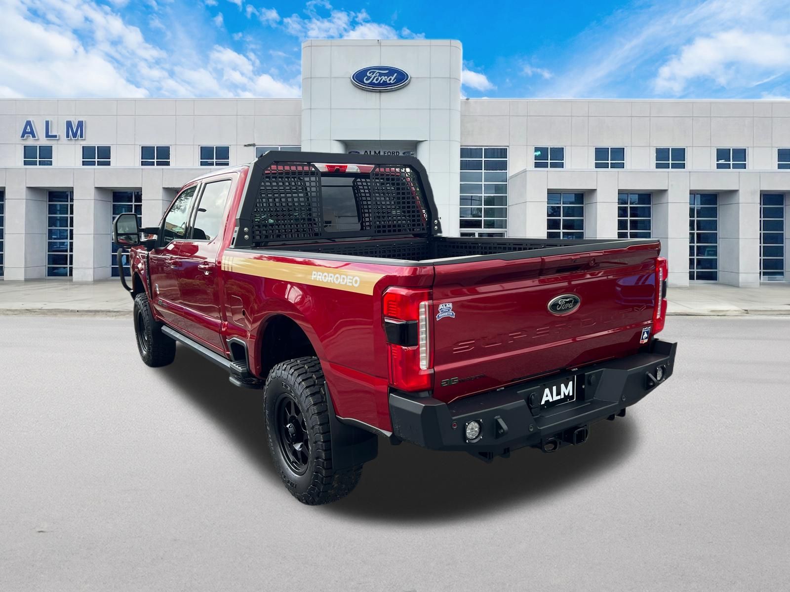 New 2026 Red Ford Lariat image 8