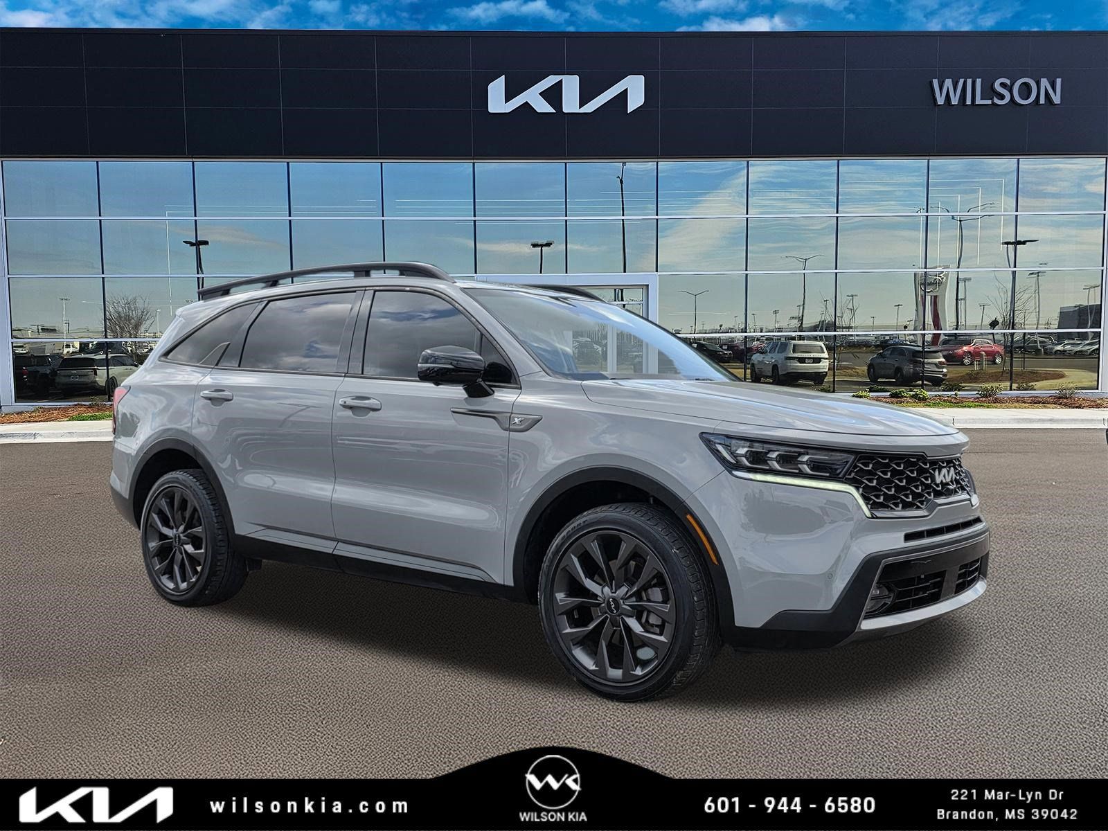 Wolf Gray 2022 Kia Sorento X-Line SX Prestige AWD SUV / Crossover All-Wheel Drive 8-Speed Dual Clutch