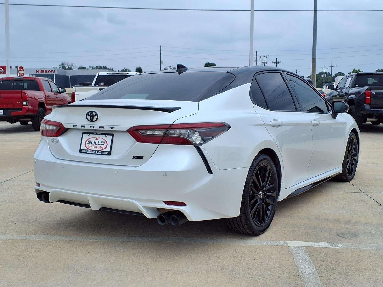 2021 Toyota Camry XSE V6 Beige at Joe Myers Mazda Kia