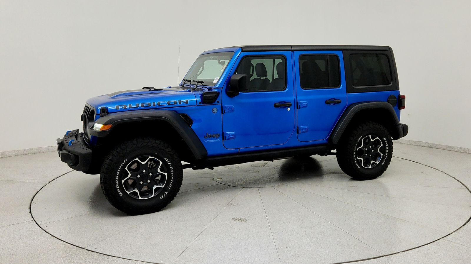 Used 2022 Blue Jeep Unlimited Rubicon 4xe image 3