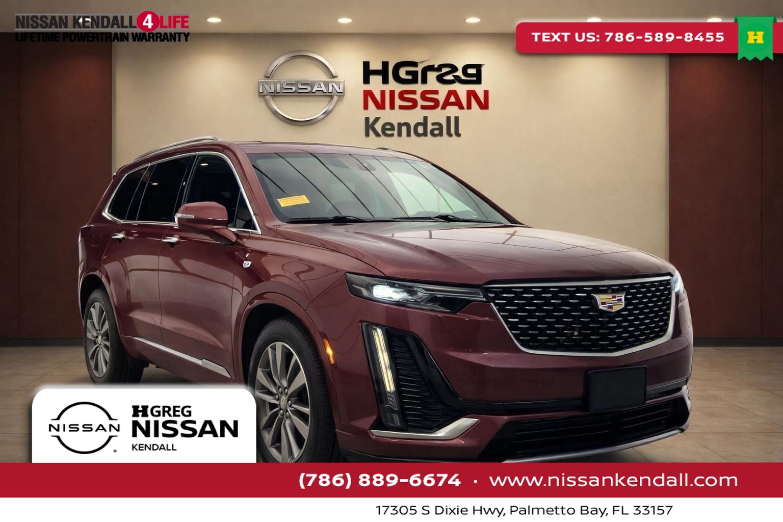 Red Horizon Tintcoat 2020 Cadillac XT6 SUV / Crossover Four-Wheel Drive 9-Speed Automatic