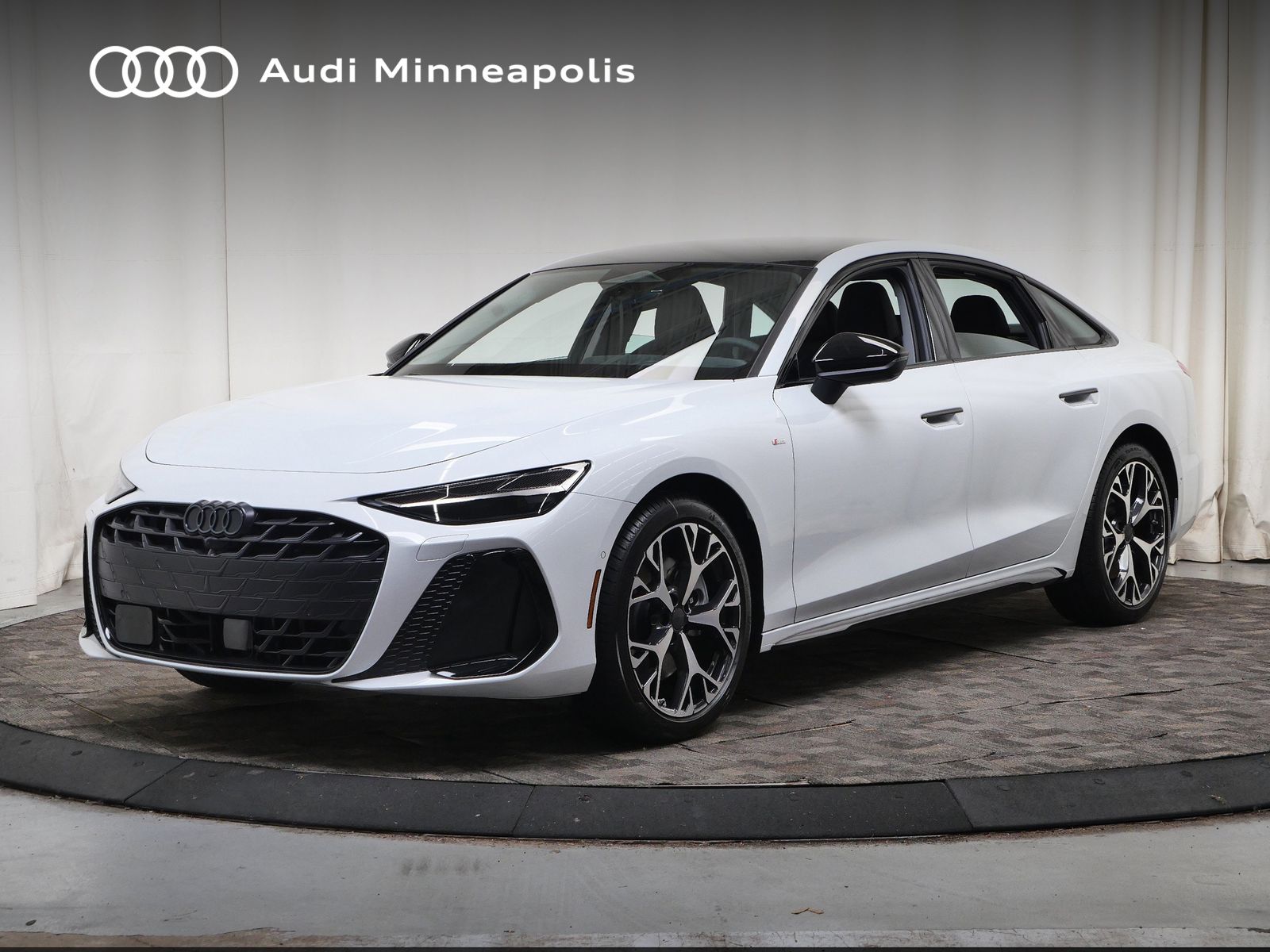Glacier White Metallic 2026 Audi A6 Sedan All-Wheel Drive 7-Speed Automatic