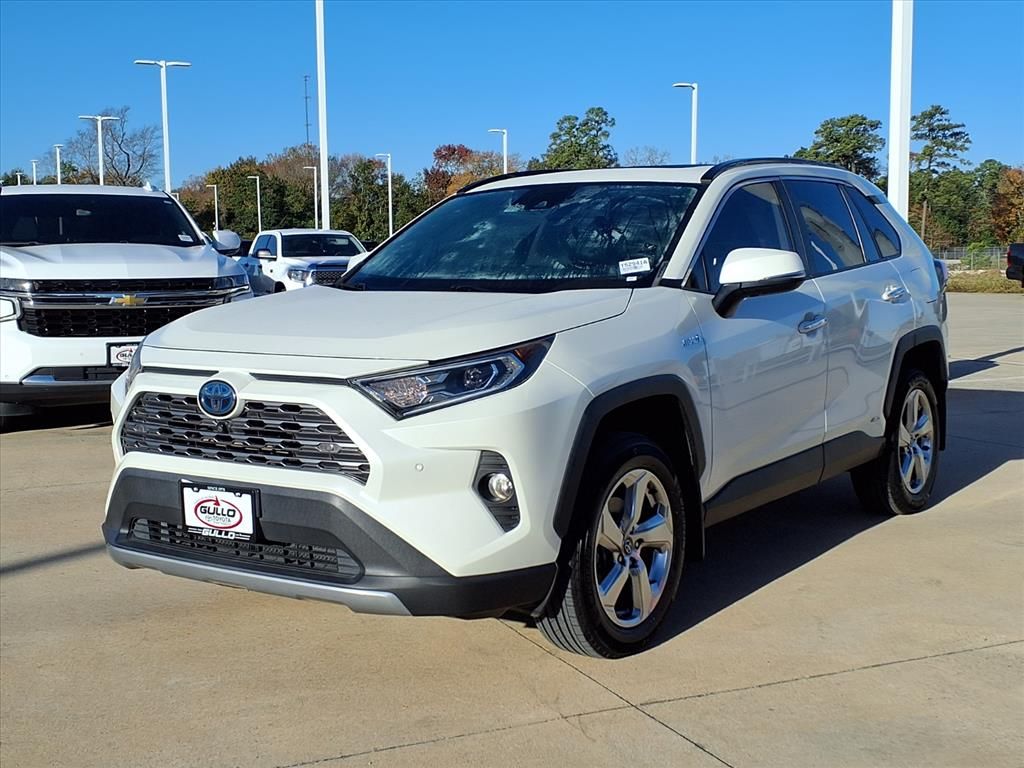 2020 Toyota RAV4 Hybrid Limited White at Don McGill Toyota