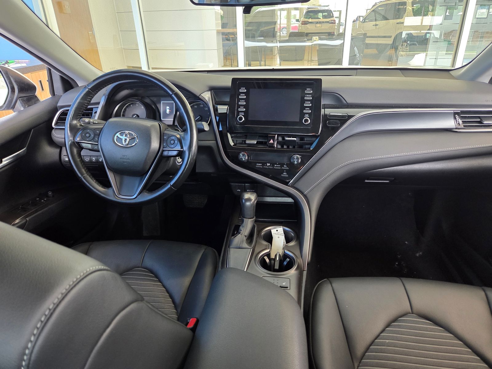 Used 2023 White Toyota SE image 25