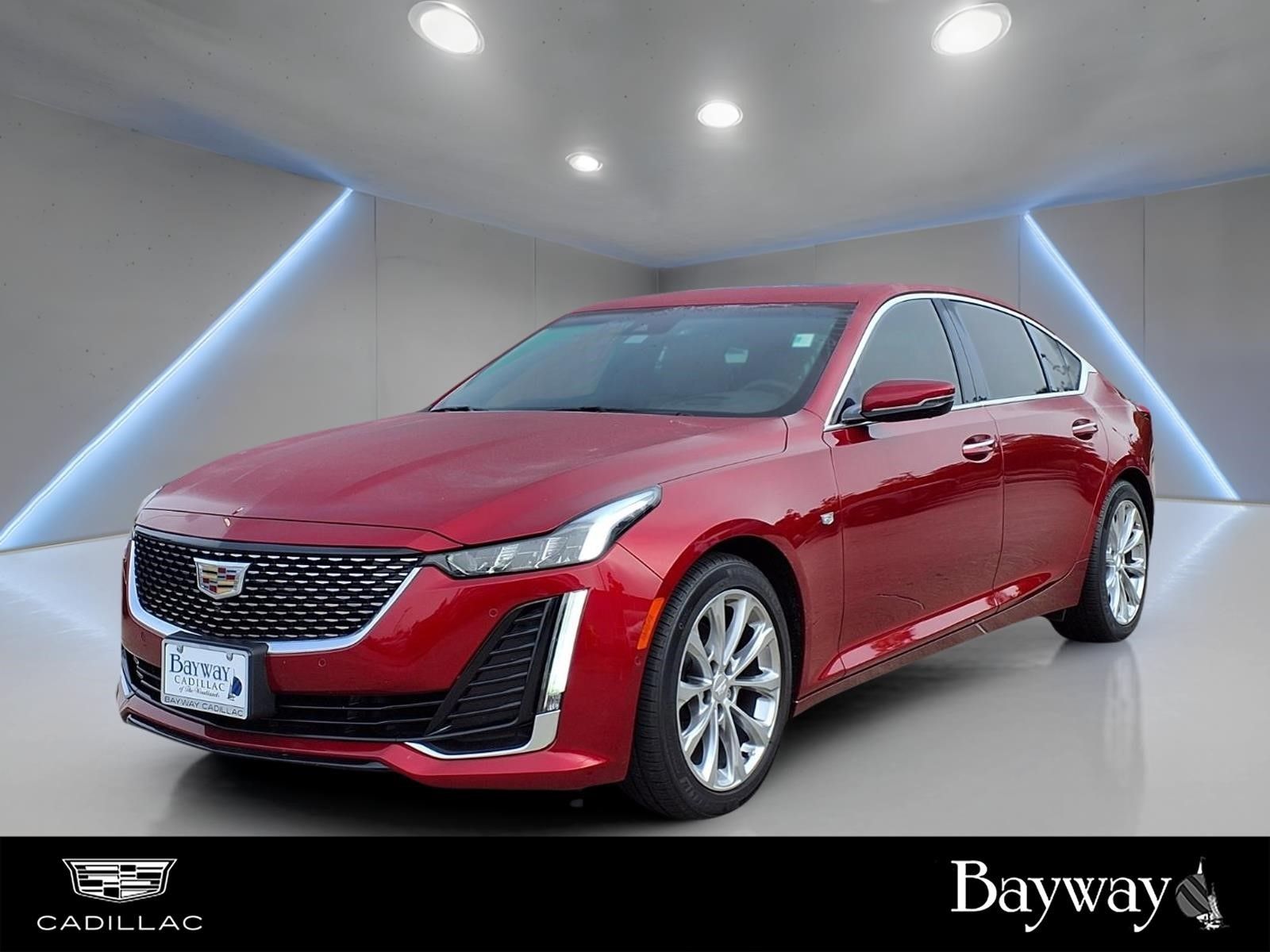 2022 Cadillac CT5 Premium Luxury Red at Tom Peacock Cadillac