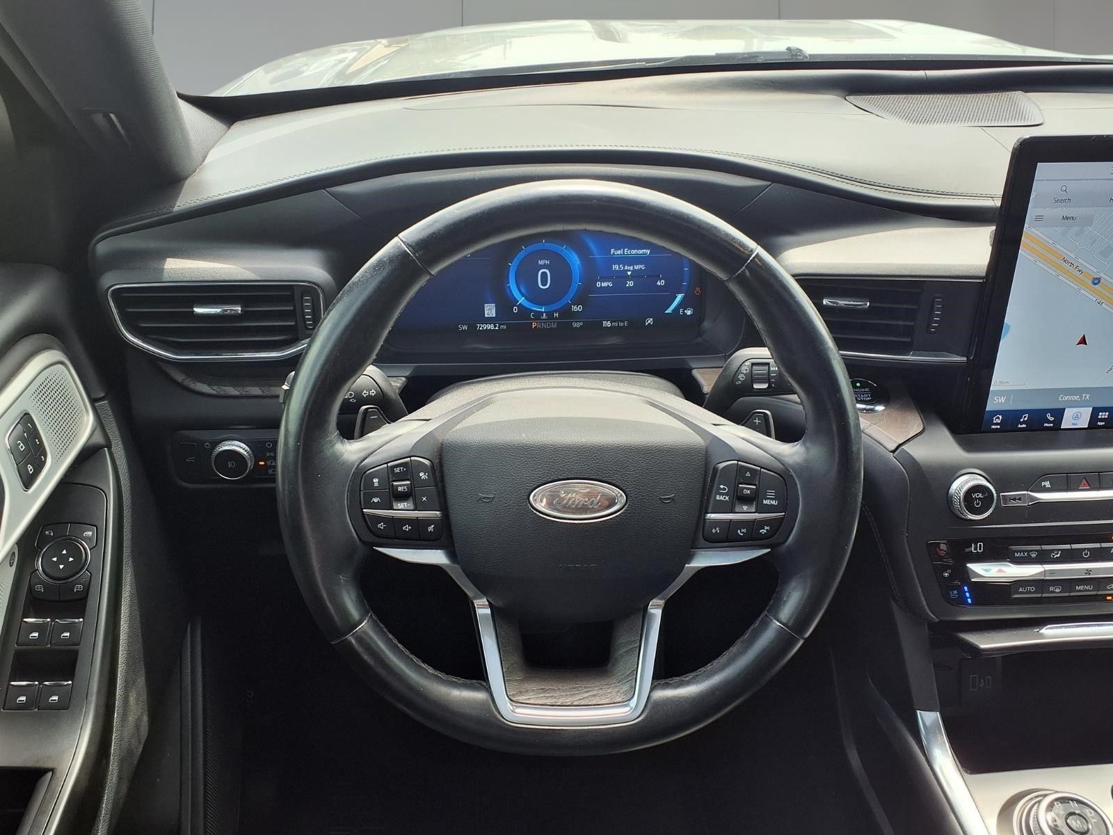 2020 Ford Explorer Platinum Silver at Wharton Ford