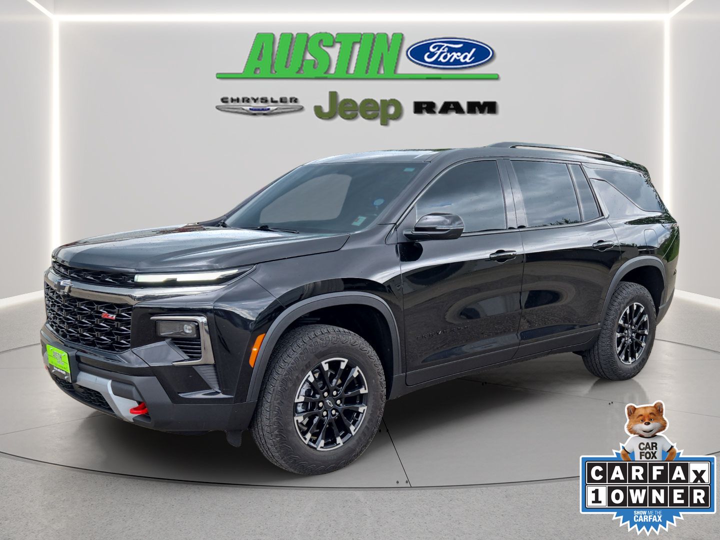 Mosaic Black Metallic 2025 Chevrolet Traverse SUV / Crossover Four-Wheel Drive 8-Speed Automatic