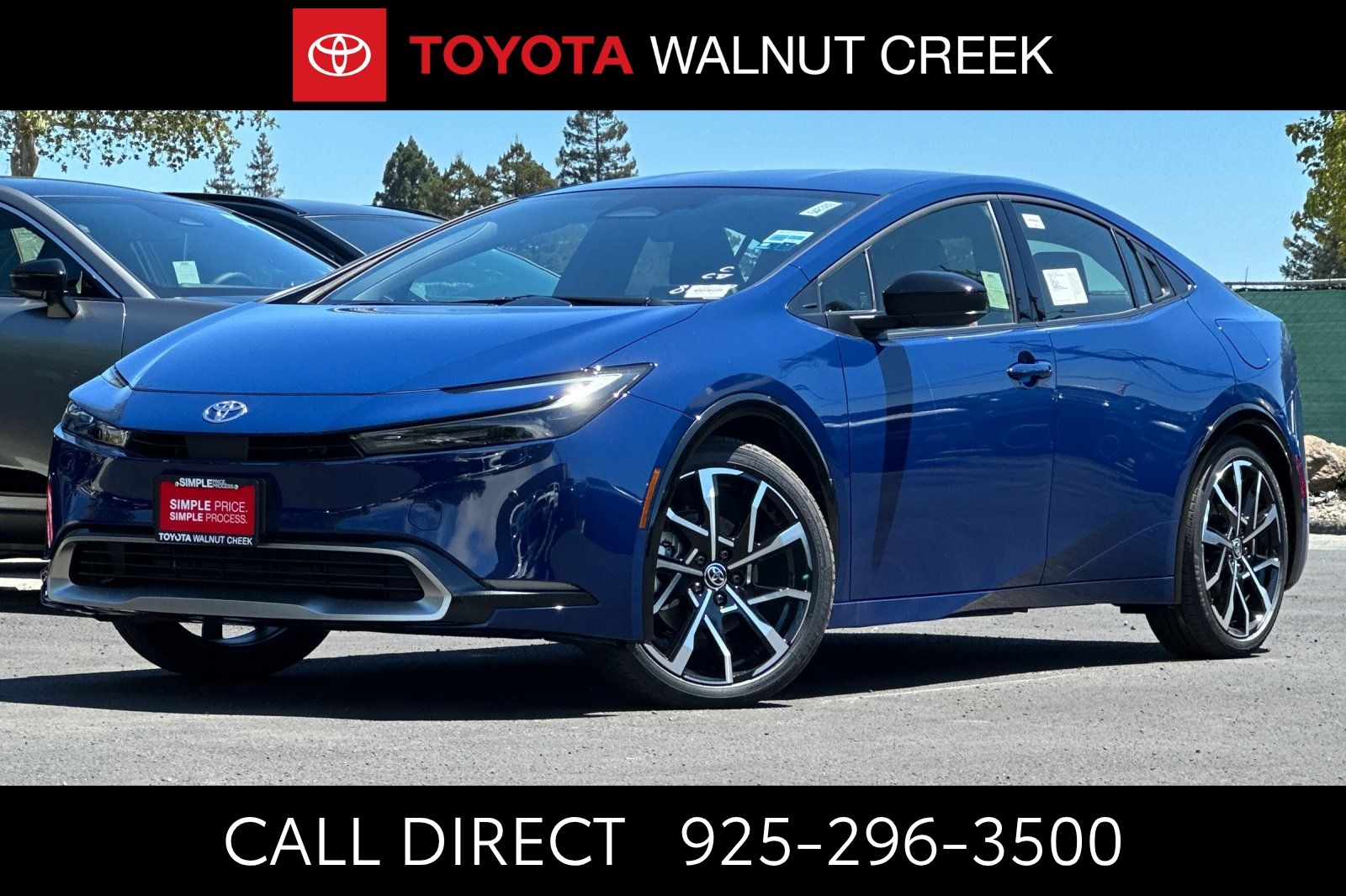 Blue 2026 Toyota Prius Plug-In Hybrid Hatchback Front-Wheel Drive Continuously Variable Transmission