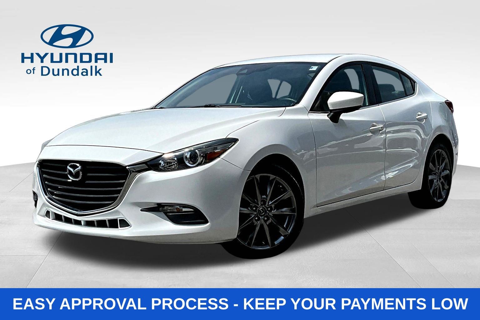 Snowflake White Pearl Mica 2018 Mazda MAZDA3 Touring Sedan Front-Wheel Drive 6-Speed Automatic