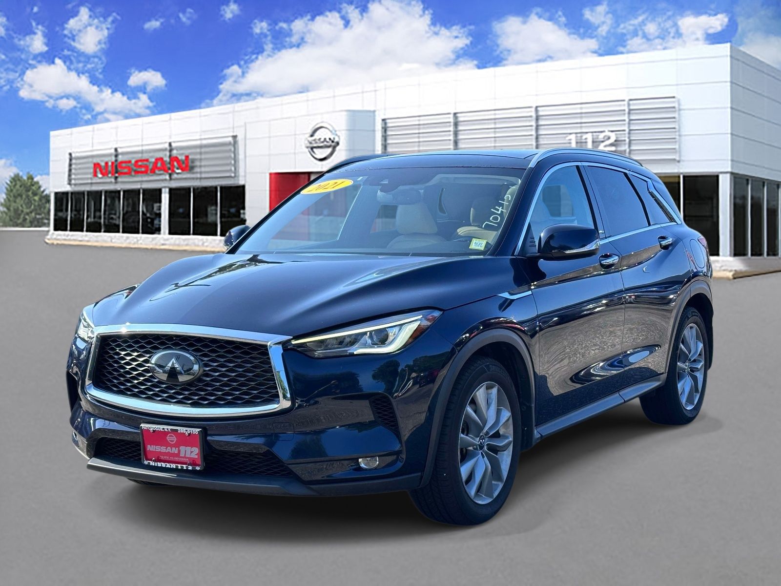 Brown (Beige) 2022 INFINITI QX50 SUV / Crossover All-Wheel Drive Continuously Variable Transmission