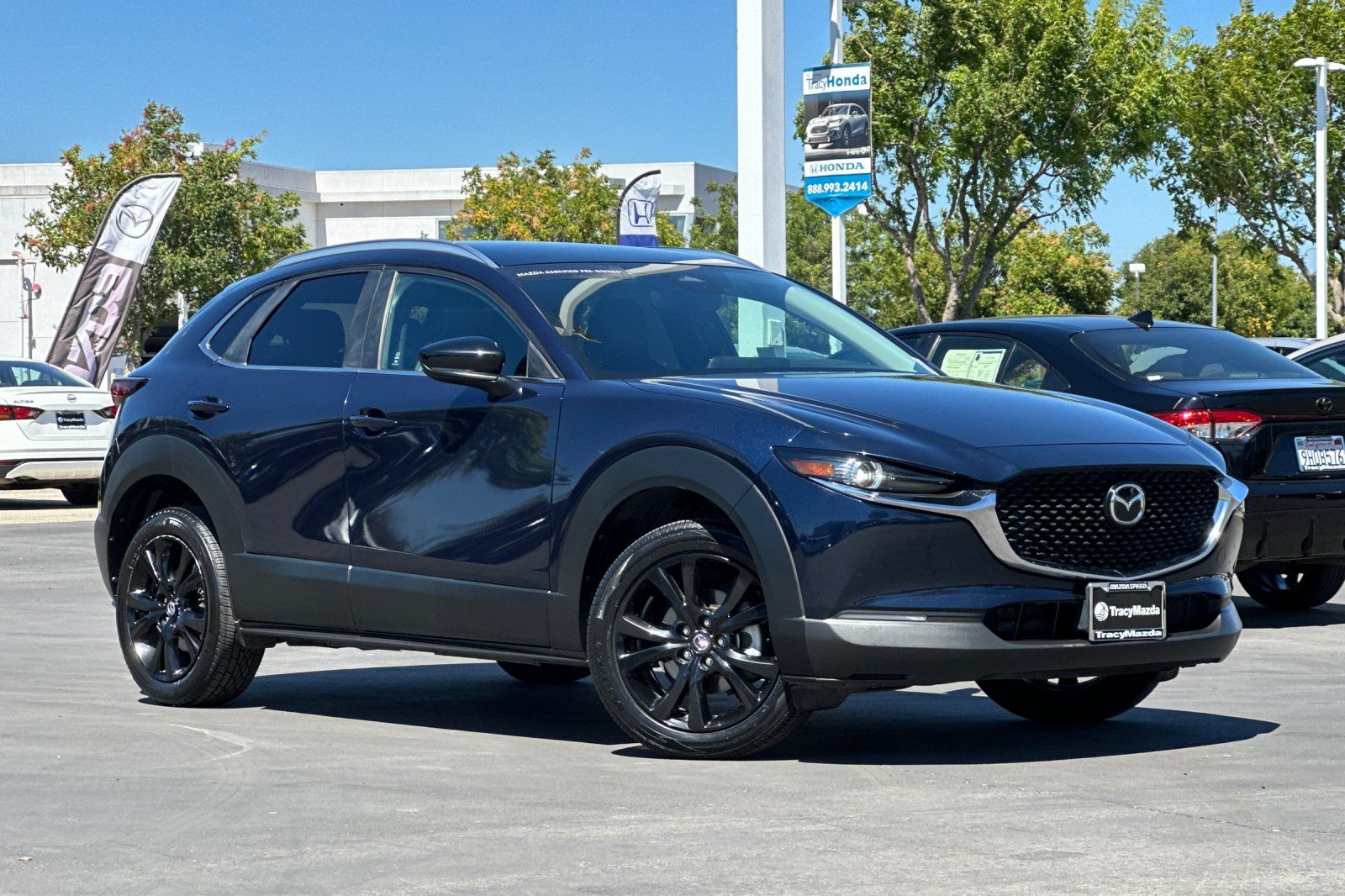 Deep Crystal Blue Mica 2024 Mazda CX-30 SUV / Crossover All-Wheel Drive 6-Speed Automatic