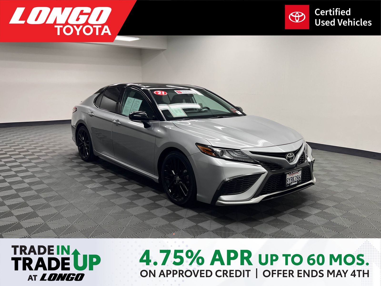used 2021 Toyota Camry car, priced at $22,488