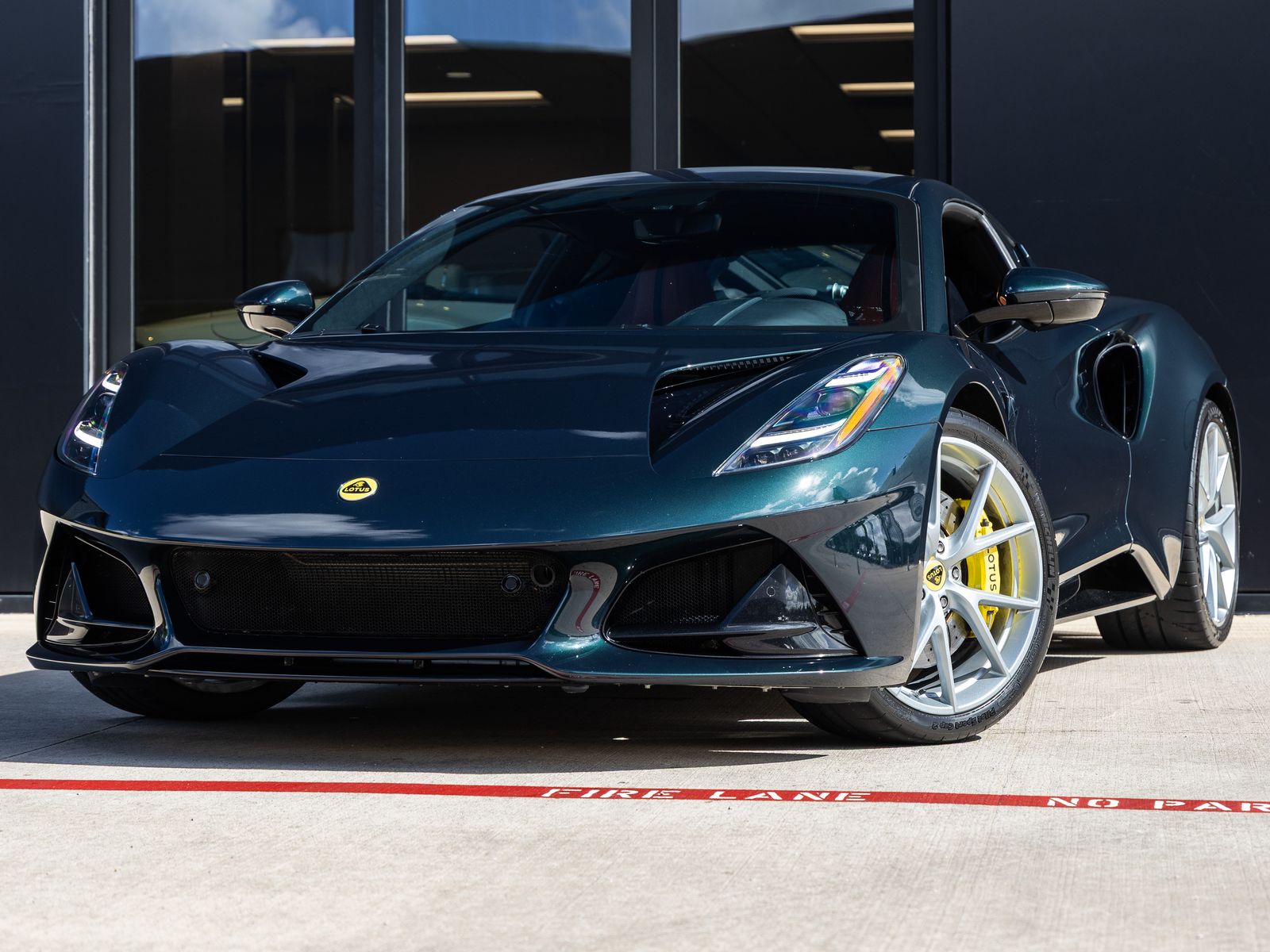 Dark Verdant 2024 Lotus Emira Coupe Rear-Wheel Drive 6-Speed Manual
