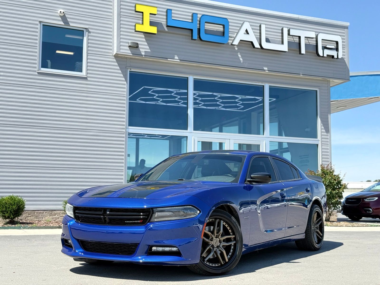 Indigo Blue 2018 Dodge Charger R/T RWD Sedan Rear-Wheel Drive 8-Speed Automatic