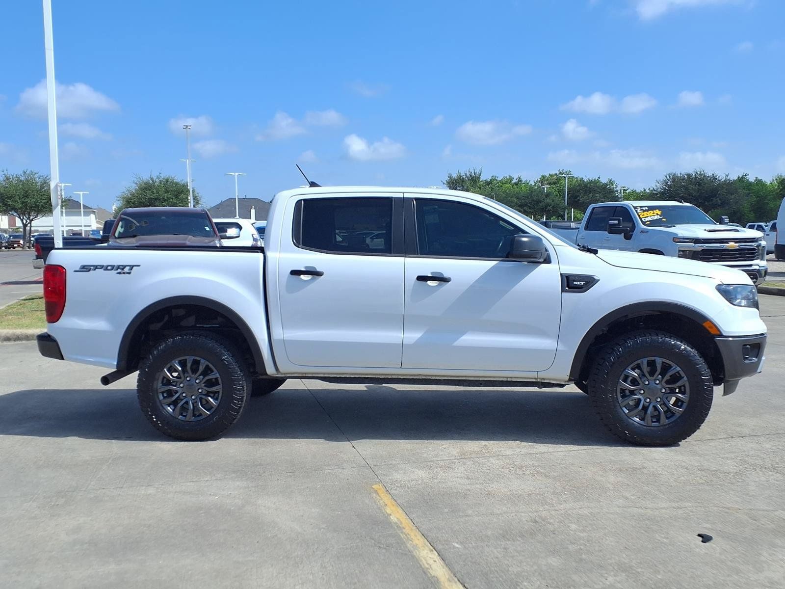 2023 Ford Ranger XLT White at Parkway Family Mazda