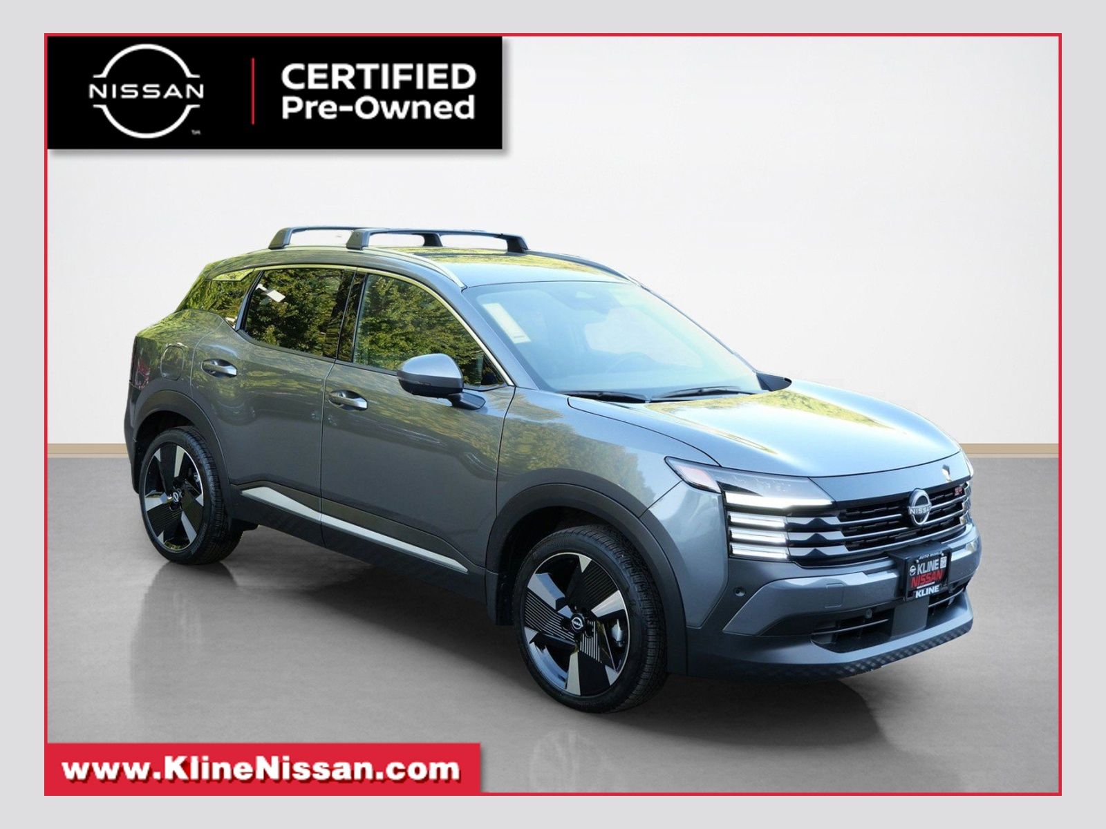 Gray (Gun Metallic) 2025 Nissan Kicks SUV / Crossover All-Wheel Drive Continuously Variable Transmission