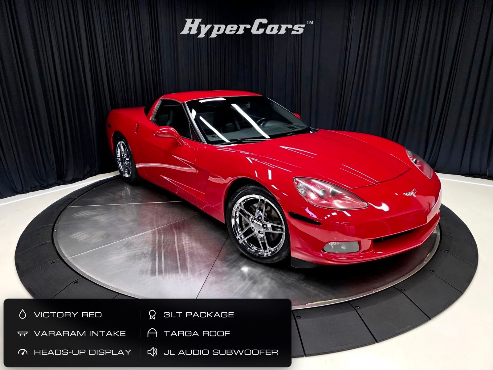 Victory Red 2006 Chevrolet Corvette Coupe Rear-Wheel Drive 6-Speed Automatic