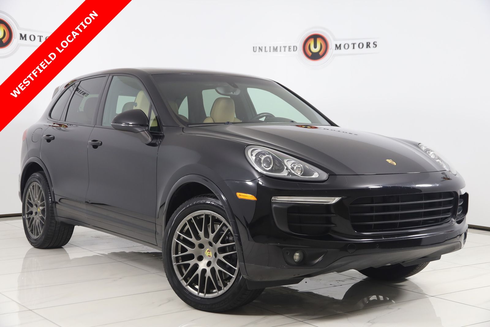 Black 2017 Porsche Cayenne SUV / Crossover 8-Speed Automatic