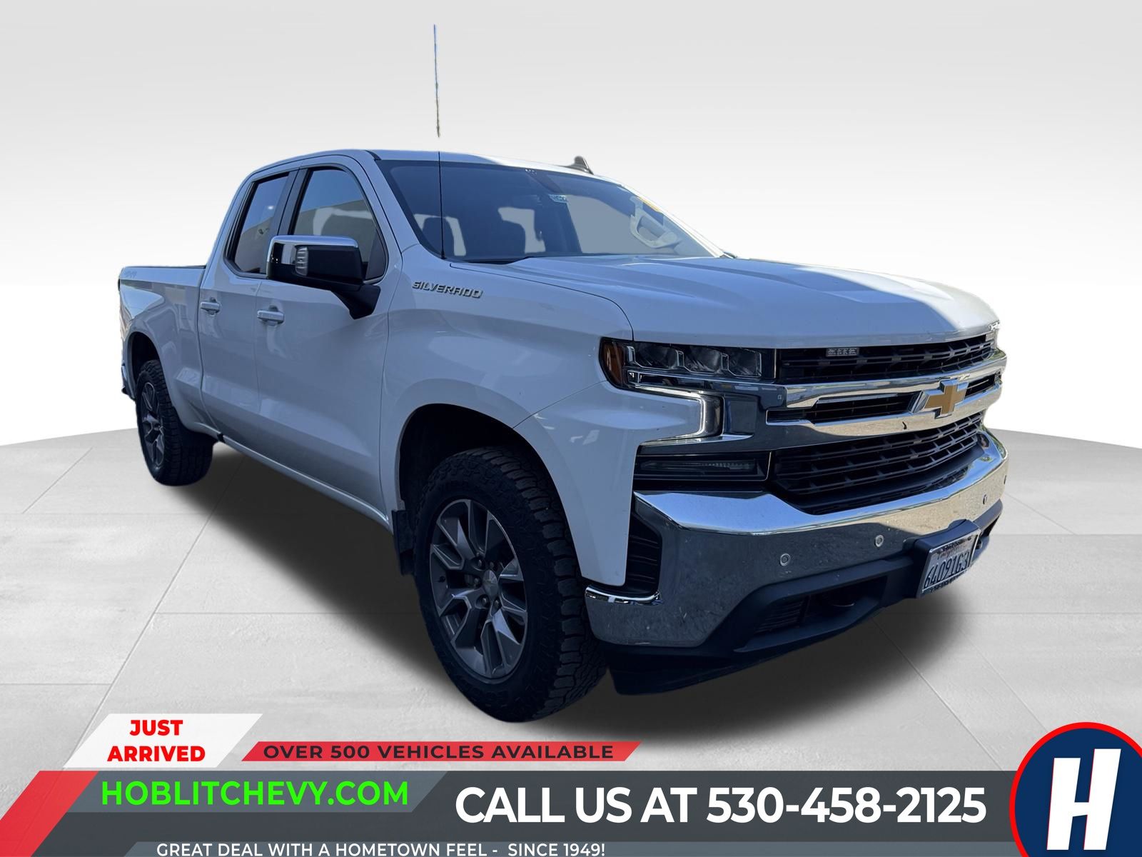 Summit White 2021 Chevrolet Silverado 1500 Pickup Truck Four-Wheel Drive 8-Speed Automatic