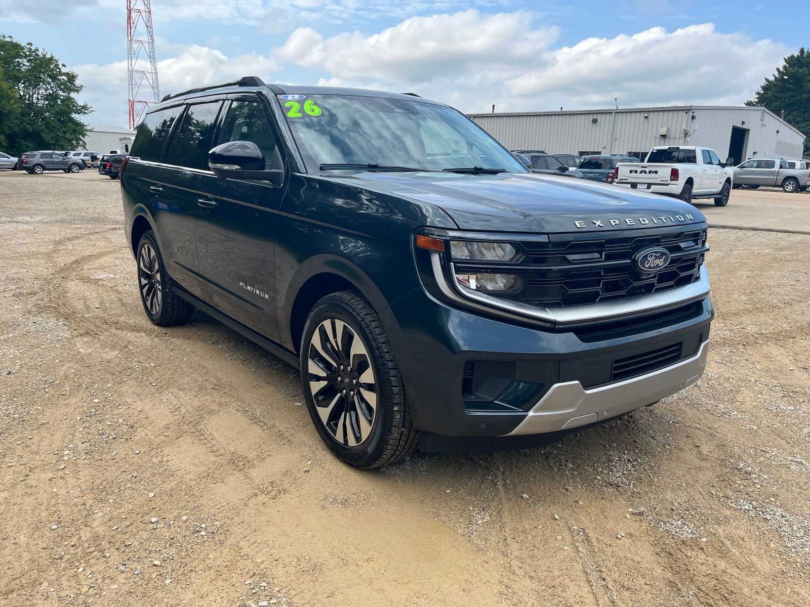 Stone Blue Metallic 2026 Ford Expedition SUV / Crossover Four-Wheel Drive Automatic