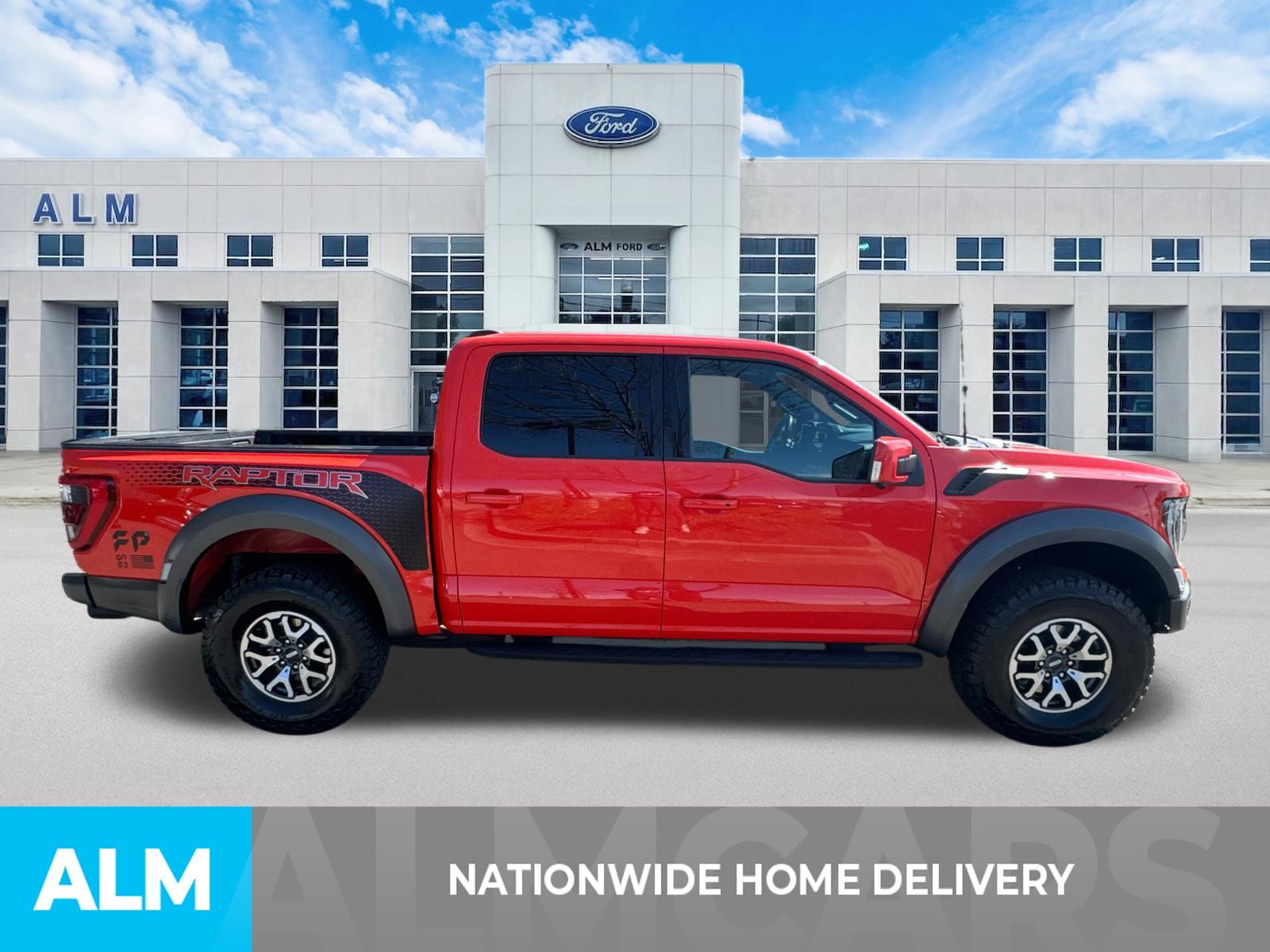 Used 2023 Orange Ford Raptor image 4
