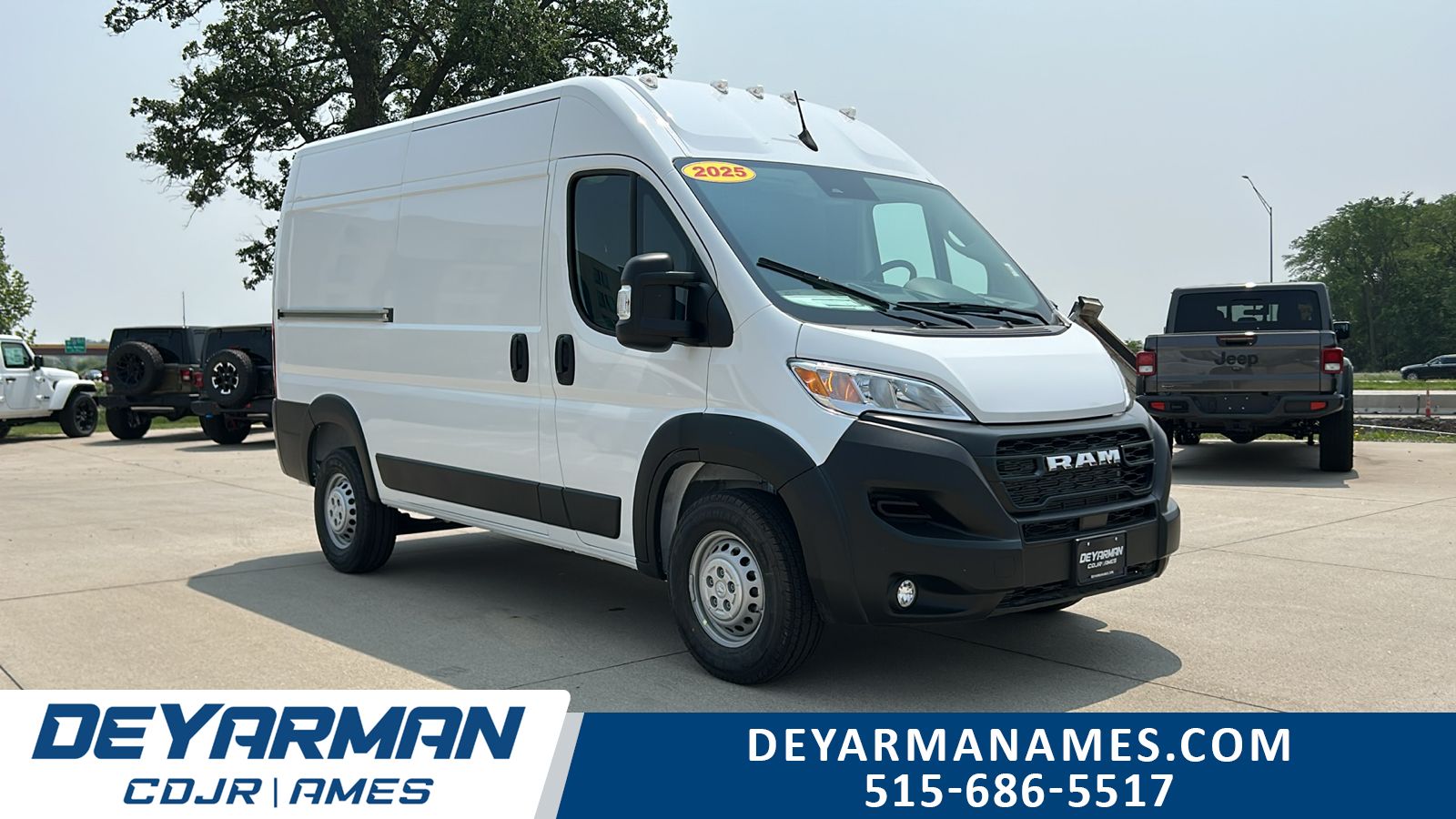 2025 RAM ProMaster 1500 Tradesman 136 High Roof Cargo Van FWD
