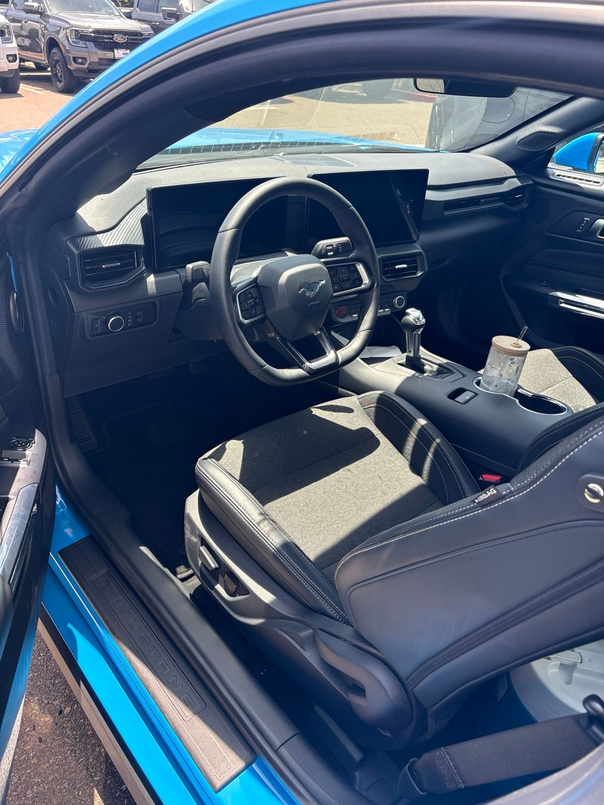Grabber Blue Metallic 2025 Ford Mustang Coupe Rear-Wheel Drive Automatic