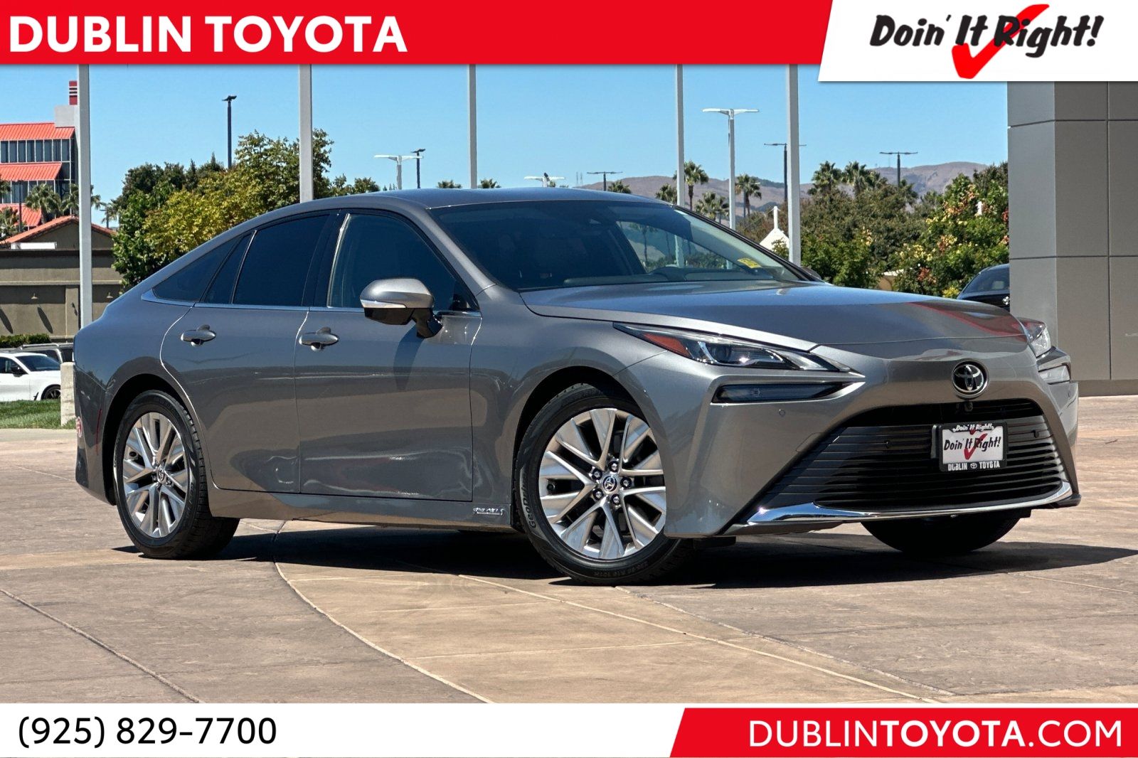 Heavy Metal 2023 Toyota Mirai Sedan Rear-Wheel Drive 1-Speed Automatic