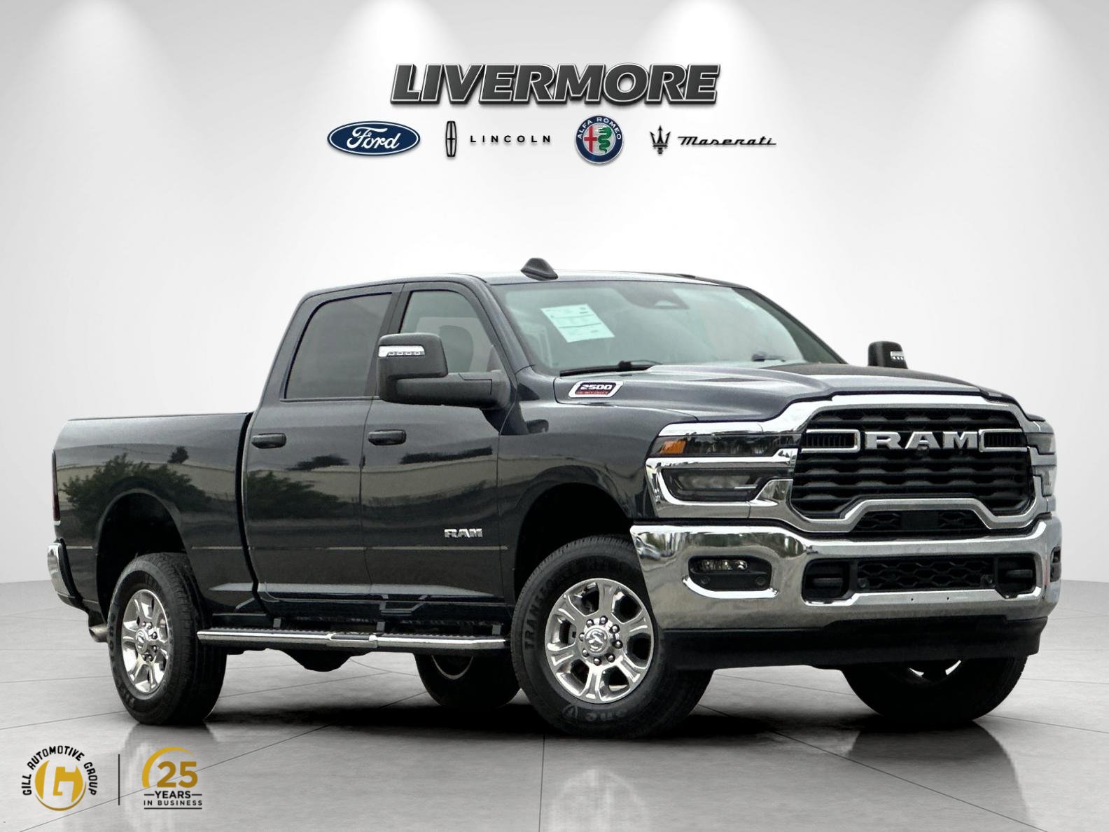Forged Blue Metallic 2026 RAM 2500 Pickup Truck Four-Wheel Drive 8-Speed Automatic