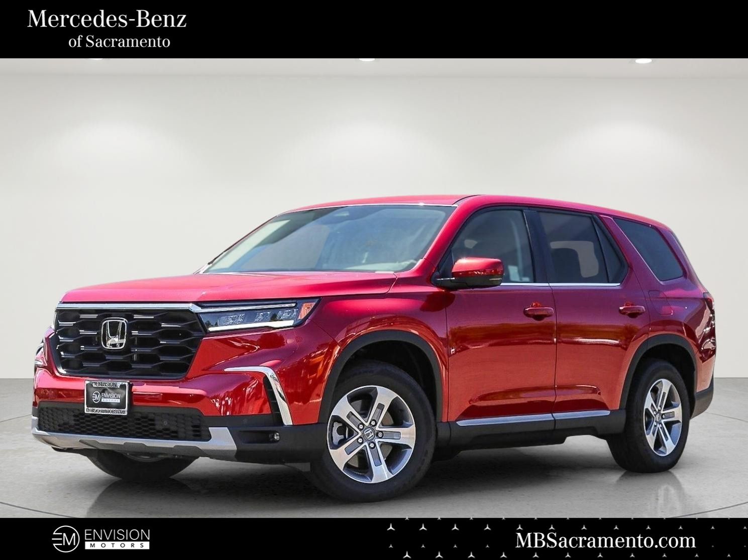 Radiant Red Metallic II 2025 Honda Pilot SUV / Crossover All-Wheel Drive Automatic
