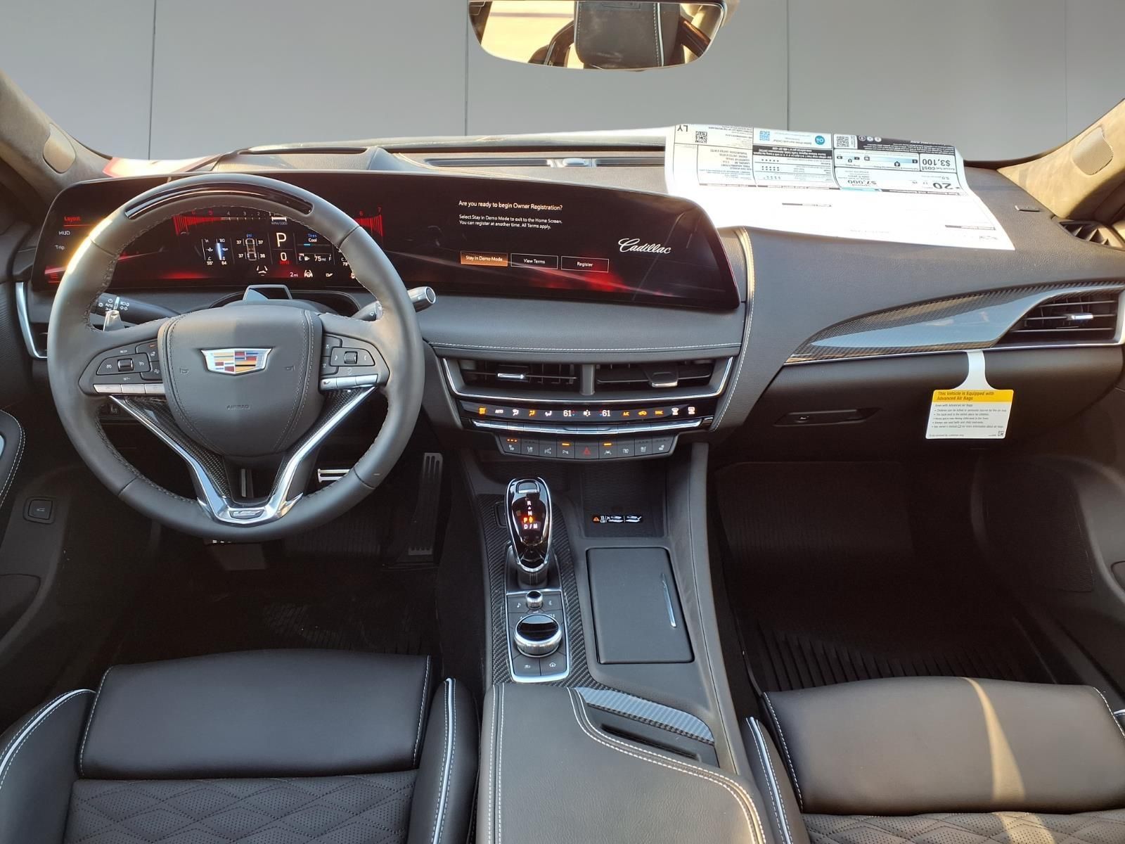2026 Cadillac CT5 V-Series White at Bayway Cadillac of The Woodlands