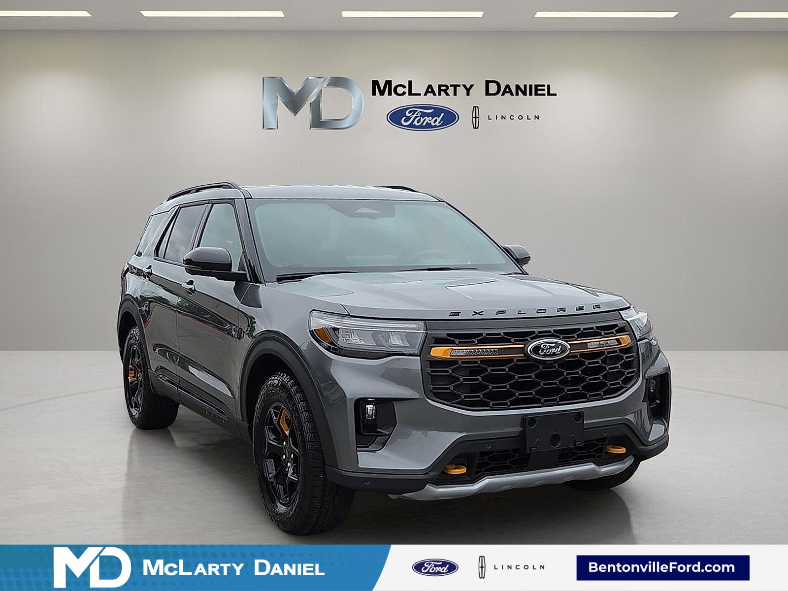 Carbonized Gray Metallic 2026 Ford Explorer Tremor AWD SUV / Crossover All-Wheel Drive Automatic