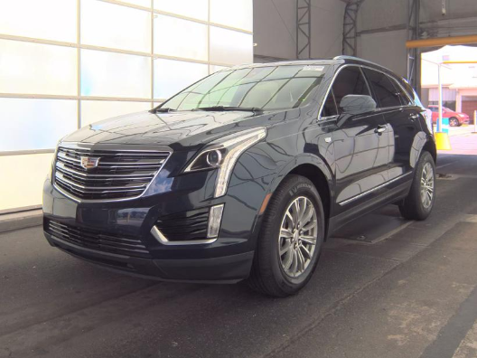 Dark Adriatic Blue Metallic 2017 Cadillac XT5 Luxury FWD SUV / Crossover Front-Wheel Drive 8-Speed Automatic