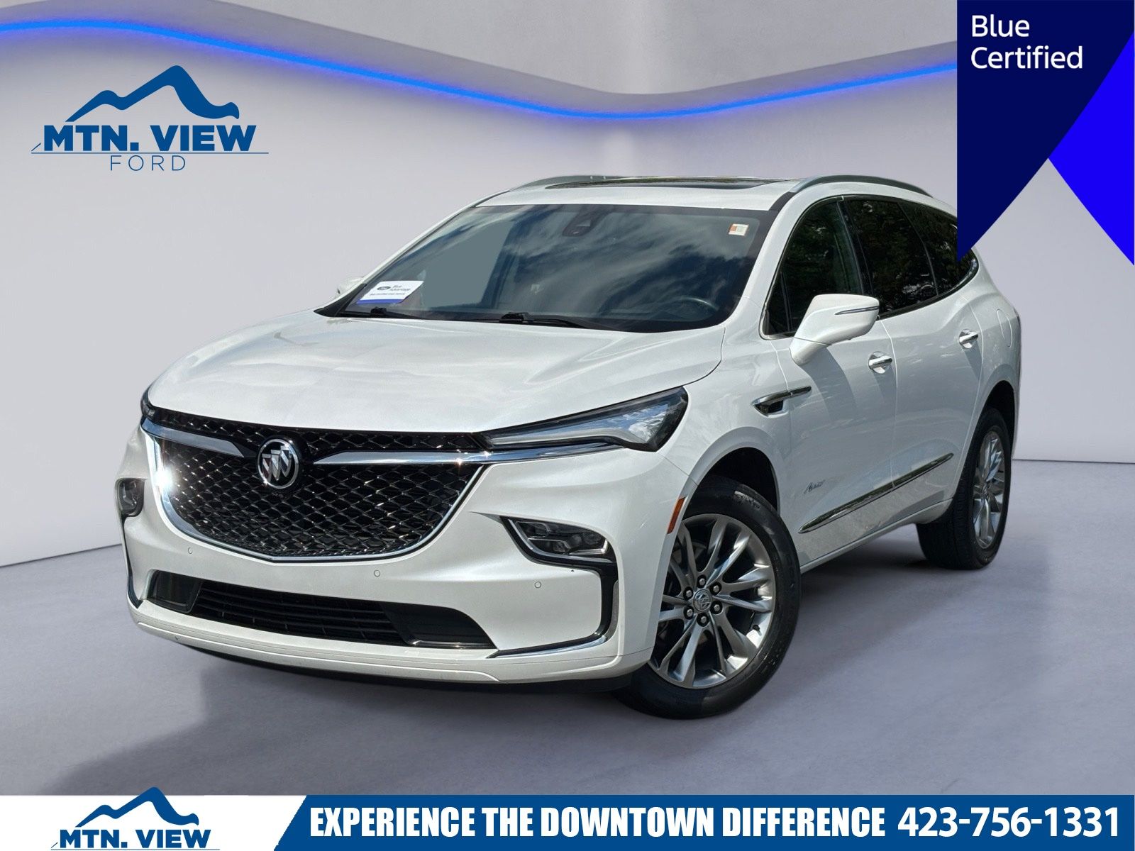 White Frost Tricoat 2023 Buick Enclave SUV / Crossover Four-Wheel Drive 9-Speed Automatic