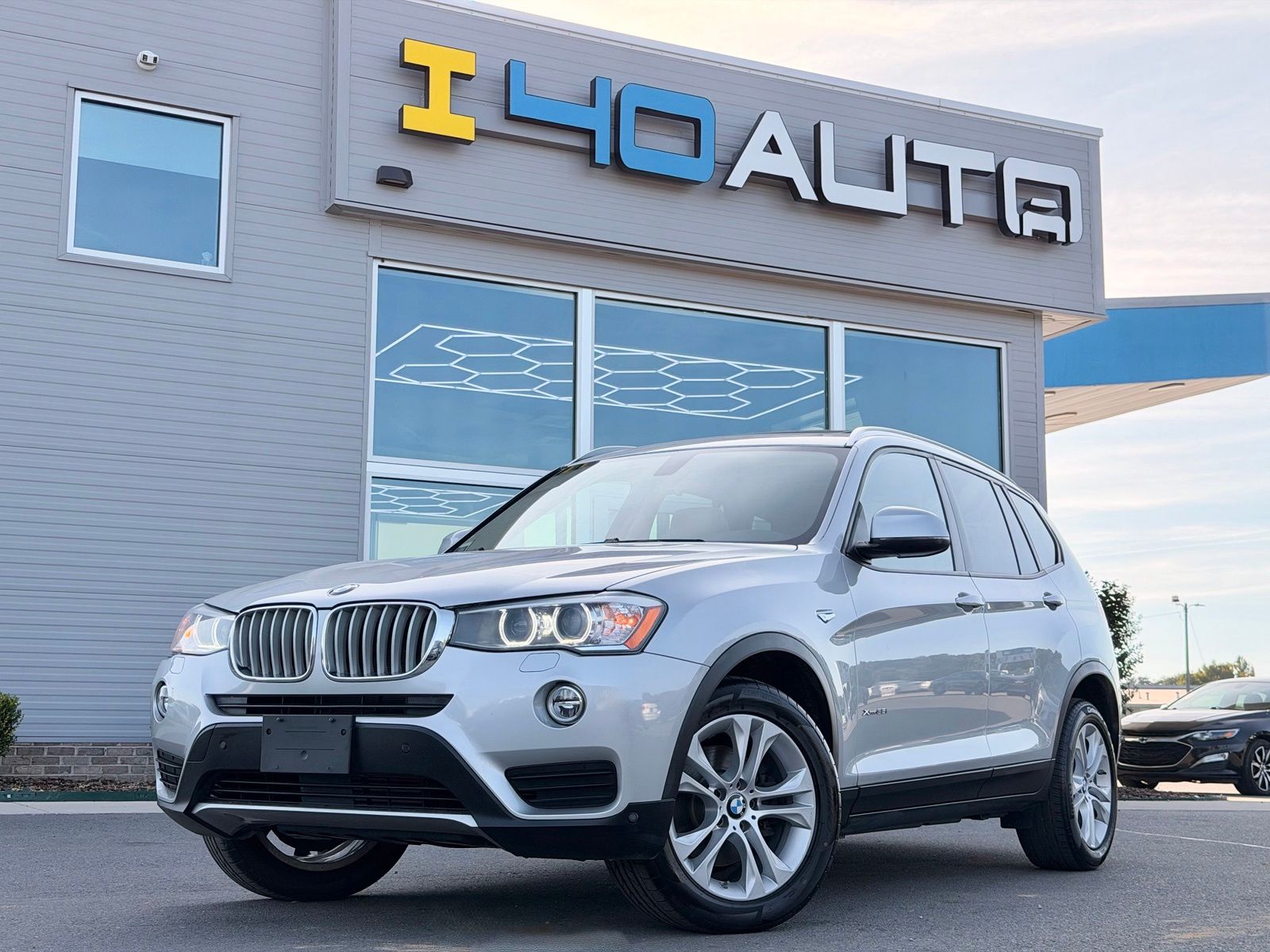 Glacier Silver Metallic 2017 BMW X3 SUV / Crossover All-Wheel Drive 8-Speed Automatic