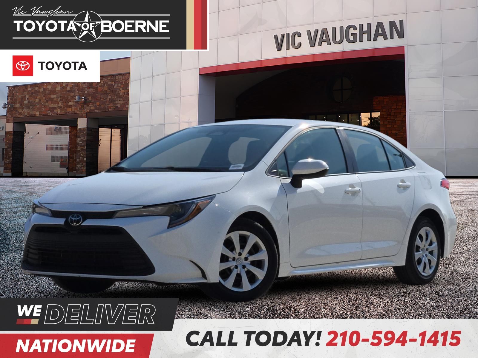 Ice 2025 Toyota Corolla Sedan Front-Wheel Drive Continuously Variable Transmission
