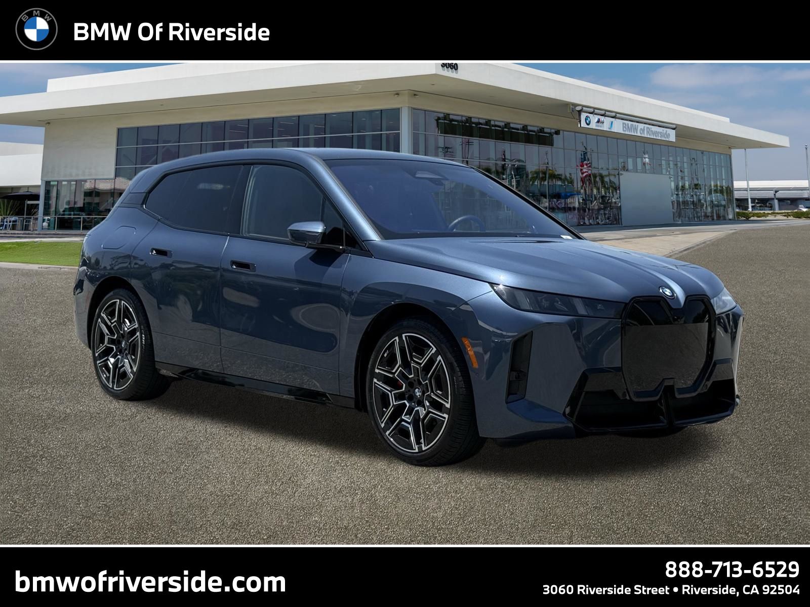 Arctic Race Blue Metallic 2026 BMW iX xDrive60 SUV / Crossover All-Wheel Drive Automatic