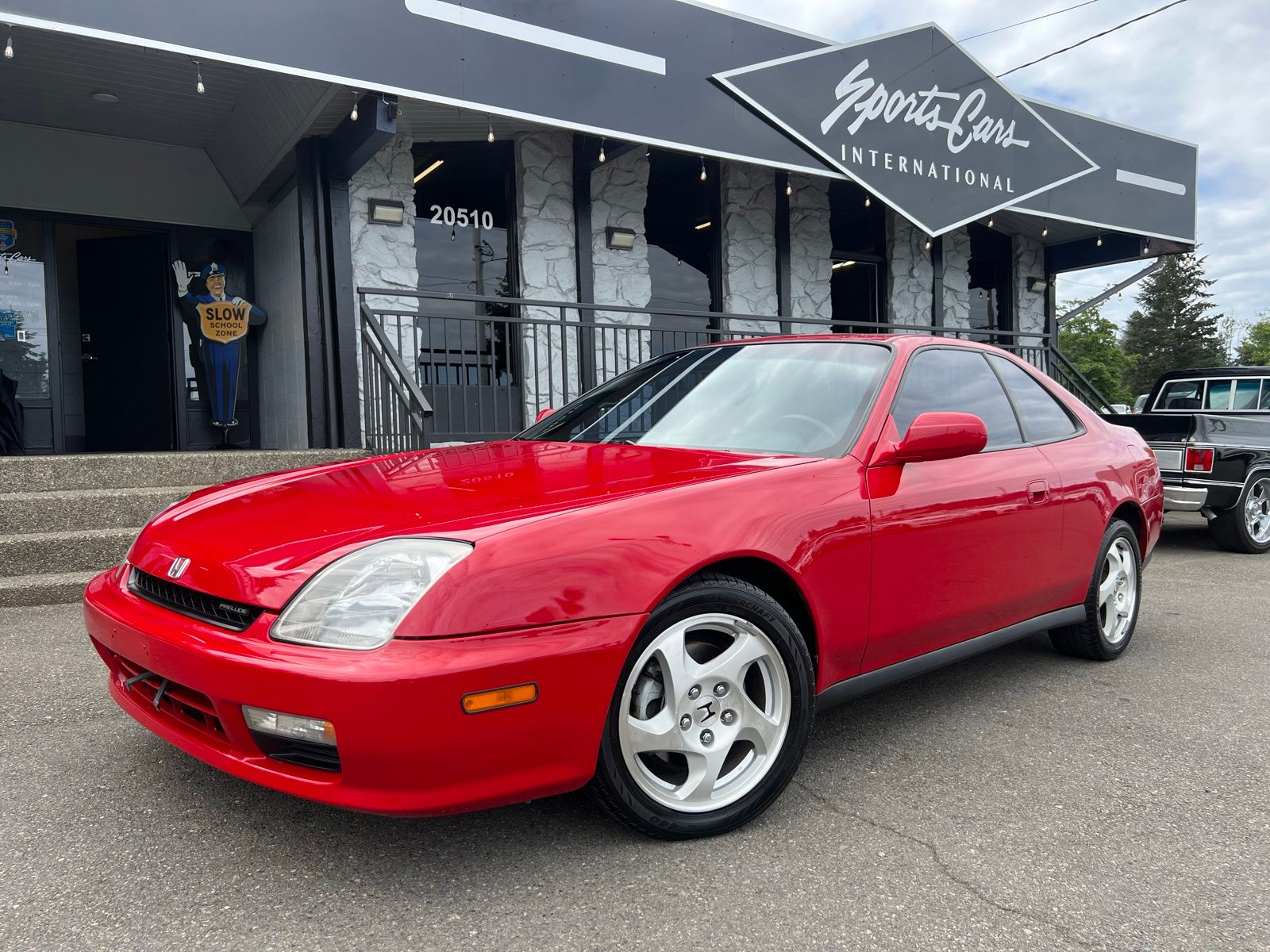 Red 1999 Honda Prelude 2 Dr STD Coupe Coupe Front-Wheel Drive 4-Speed Automatic
