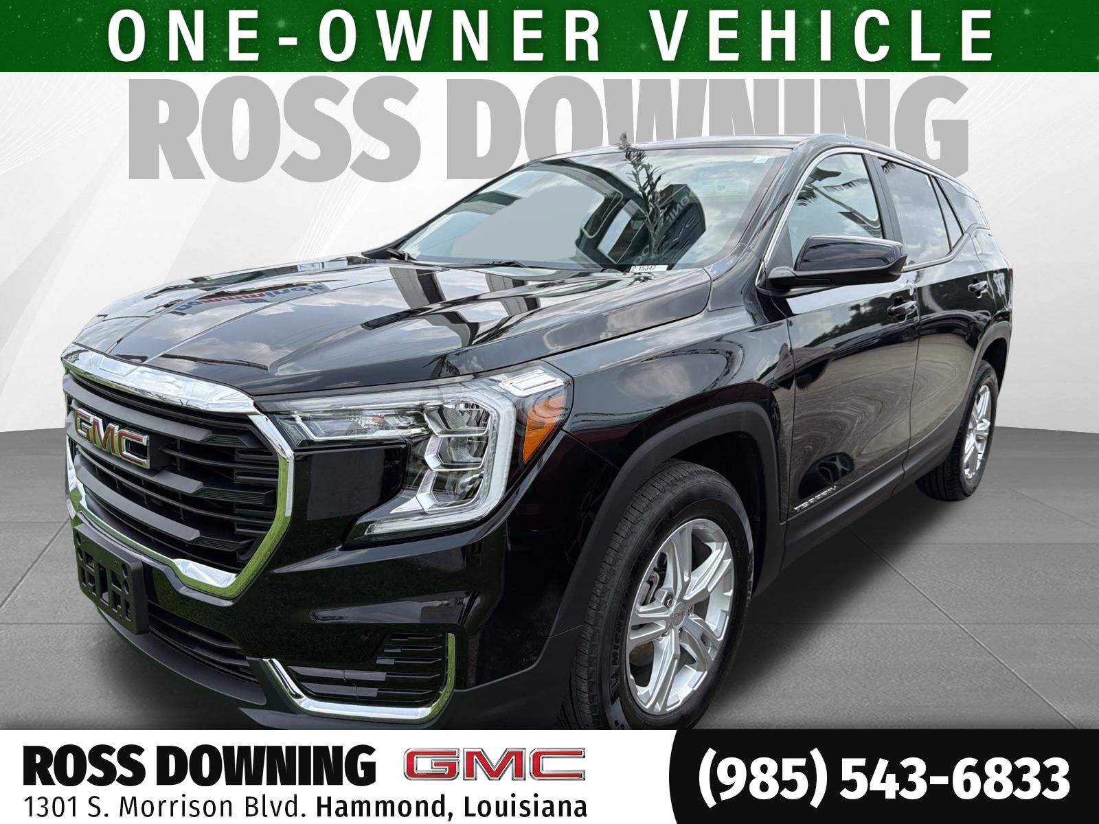 Black (Ebony Twilight Metallic) 2024 GMC Terrain SUV / Crossover Front-Wheel Drive 9-Speed Automatic
