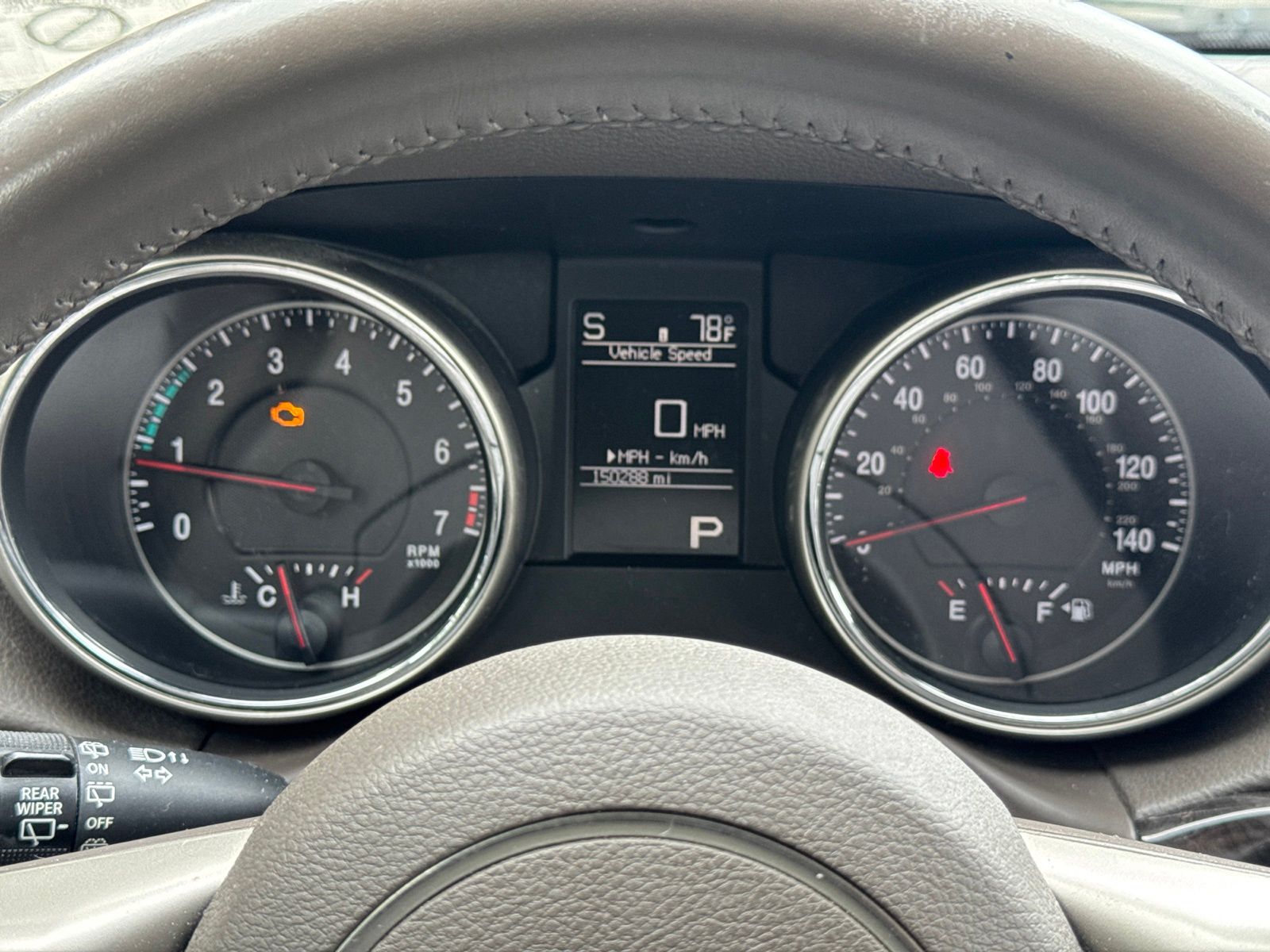 Used 2012 Brilliant Black Crystal Pearlcoat Jeep Laredo image 4