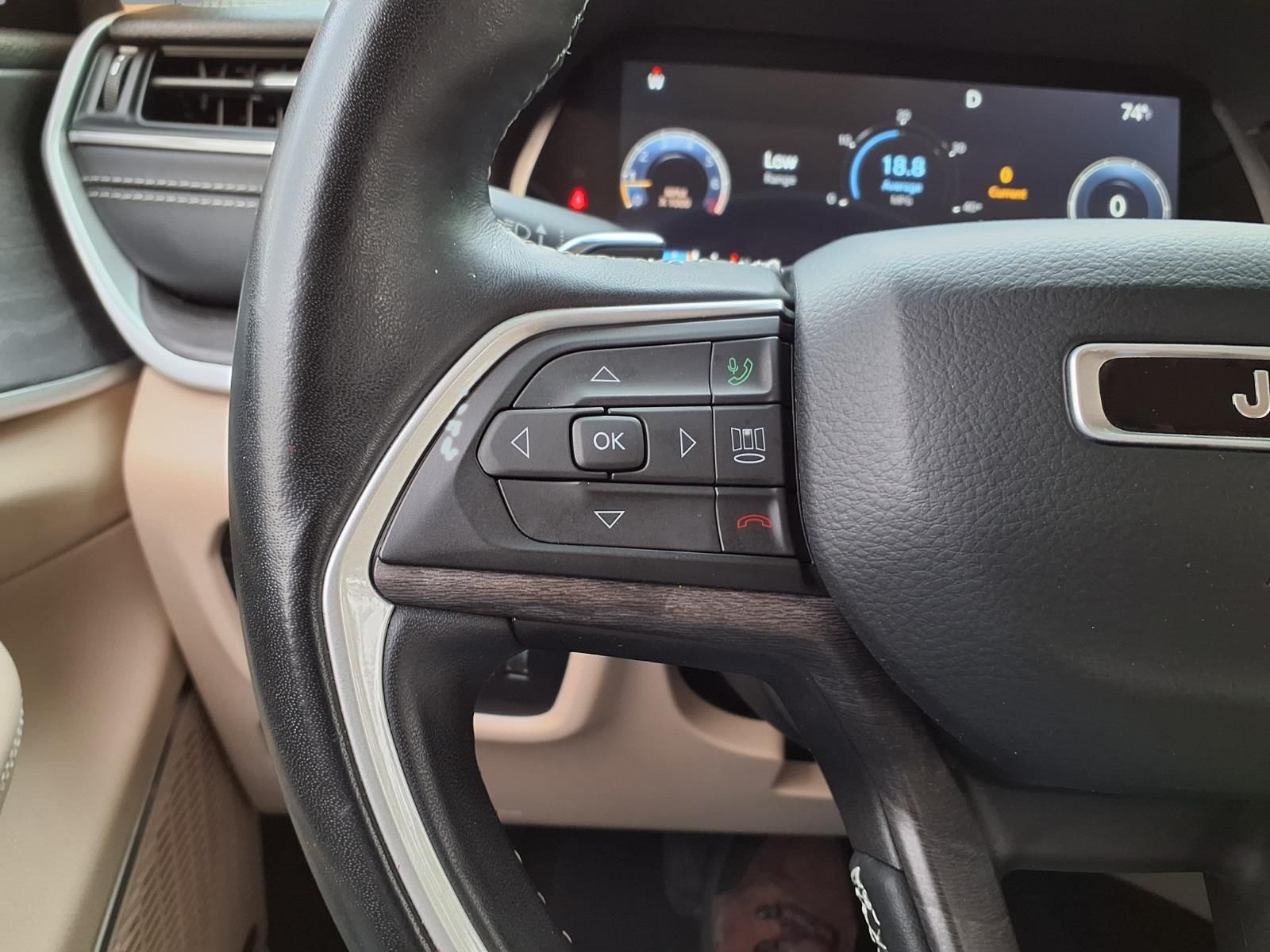 2021 Jeep Grand Cherokee L Limited Red at Victoria Chrysler Dodge Jeep Ram