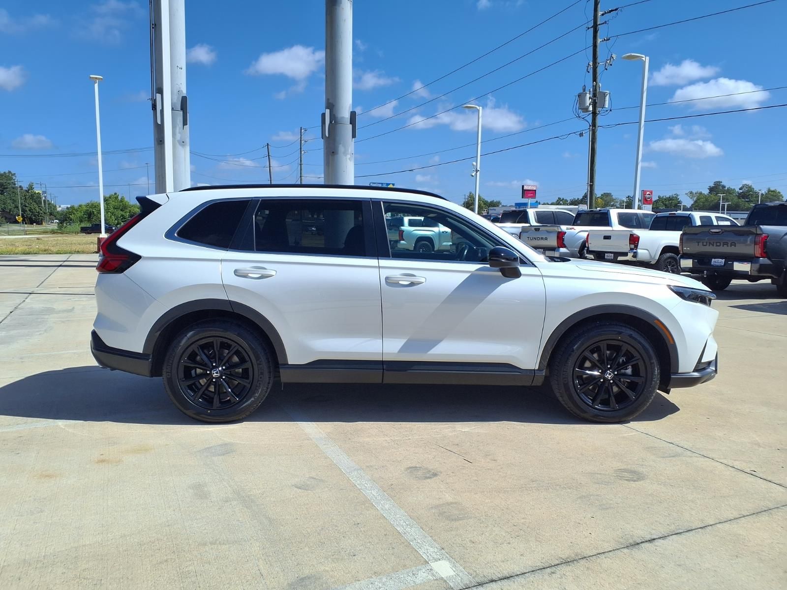 2024 Honda CR-V Hybrid Sport White at Bayway Cadillac Southwest